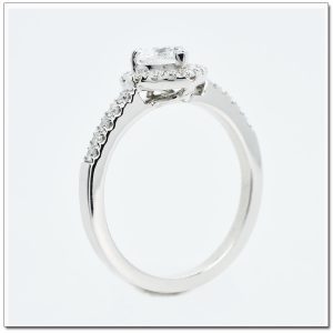 แหวนเพชรหัวใจ แหวนเพชรแฟนซี GR1111