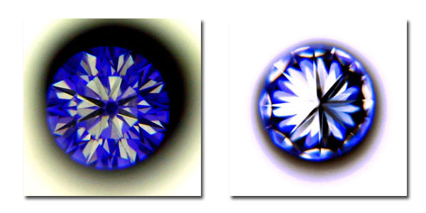 เพชรที่ไม่เป็น heart & arrow