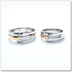 แหวนคู่ แหวนแต่งงาน สองกษัตริย์ ทอง ทองขาว