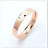 แหวนเกลี้ยงพิงค์โกลด์ หน้า 3 มม