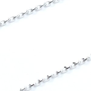 สร้อยทองคำขาว ลายโซ่ คลาสสิค