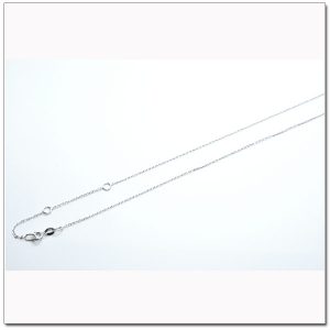 สร้อยทองคำขาวลายโซ่ แบบ 3 ห่วง