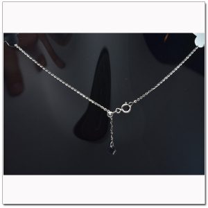 สร้อยทองคำขาว 18 นิ้ว ปรับได้