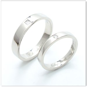 แหวนแต่งงานแพลทินัม