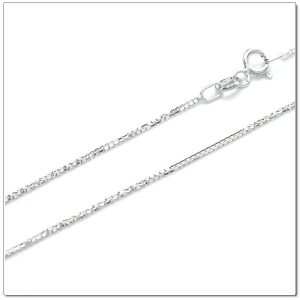 สร้อยทองคำขาวลาย box twisted