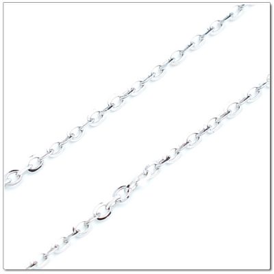 สร้อยทองคำขาวลายโซ่ CD