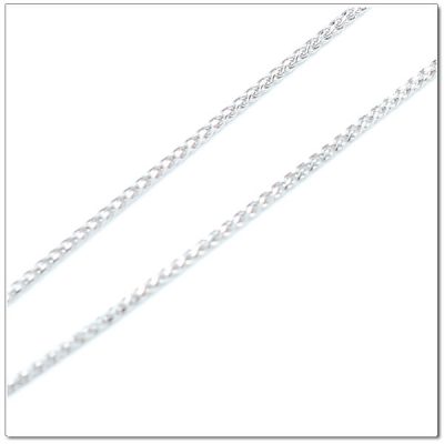 สร้อยทองคำขาวลายทอ